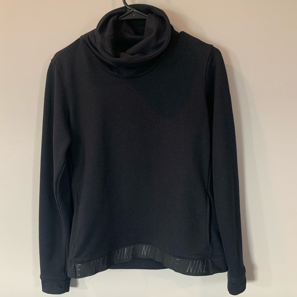 Nike Tech Fleece high neck funnel sleeve sweatshirt